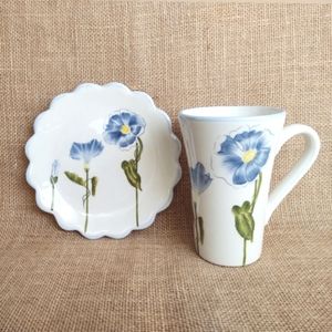 Atico mug with matching dish